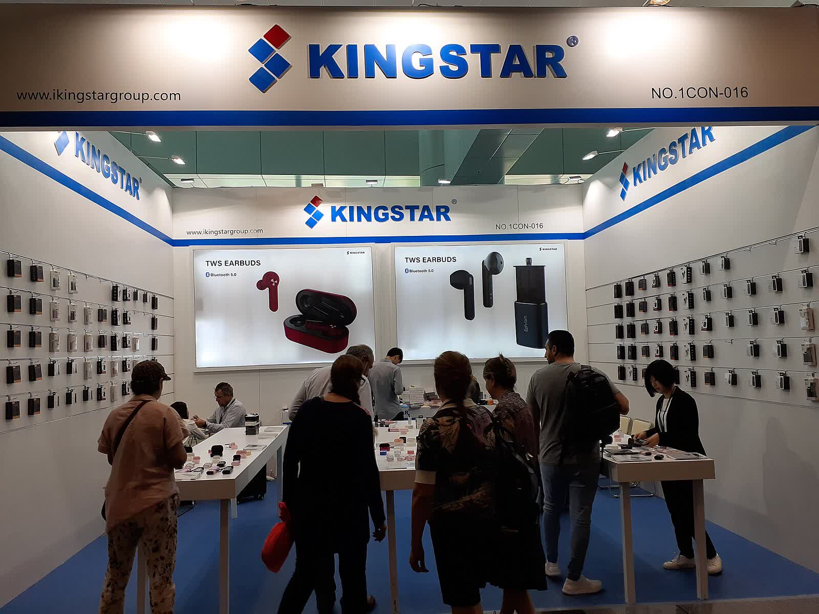 Hong Kong trade-show floor