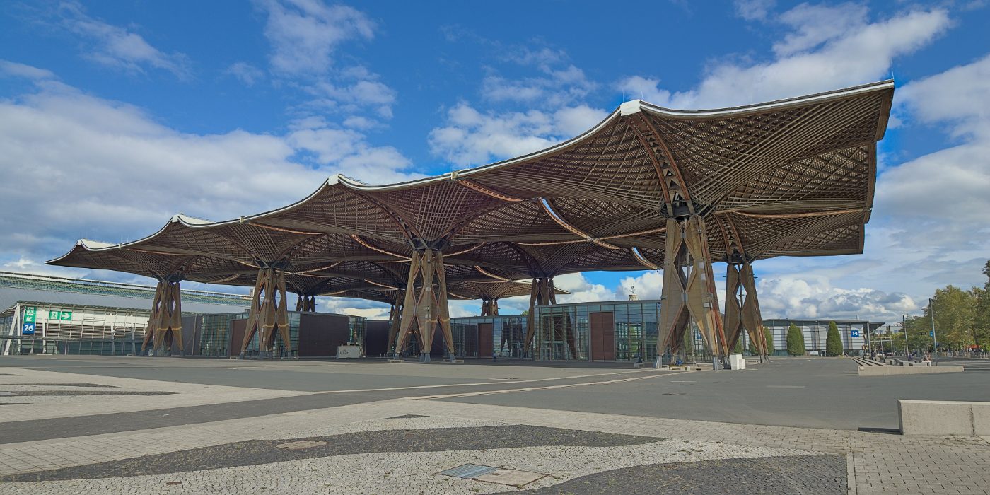 EXPO-Holzdach Messe Hannover